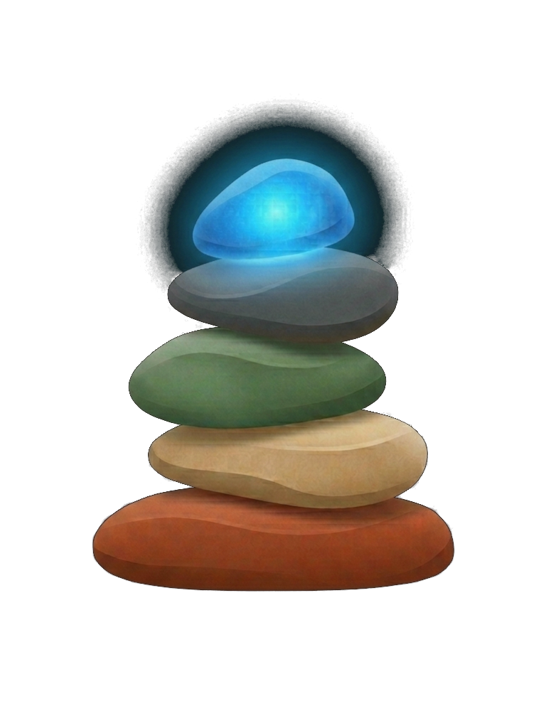 The Routine Habit cairn mark